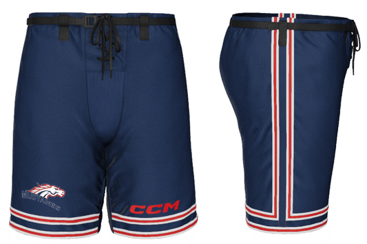 CCM PP25 - Custom Mustangs Hockey Pants Shells